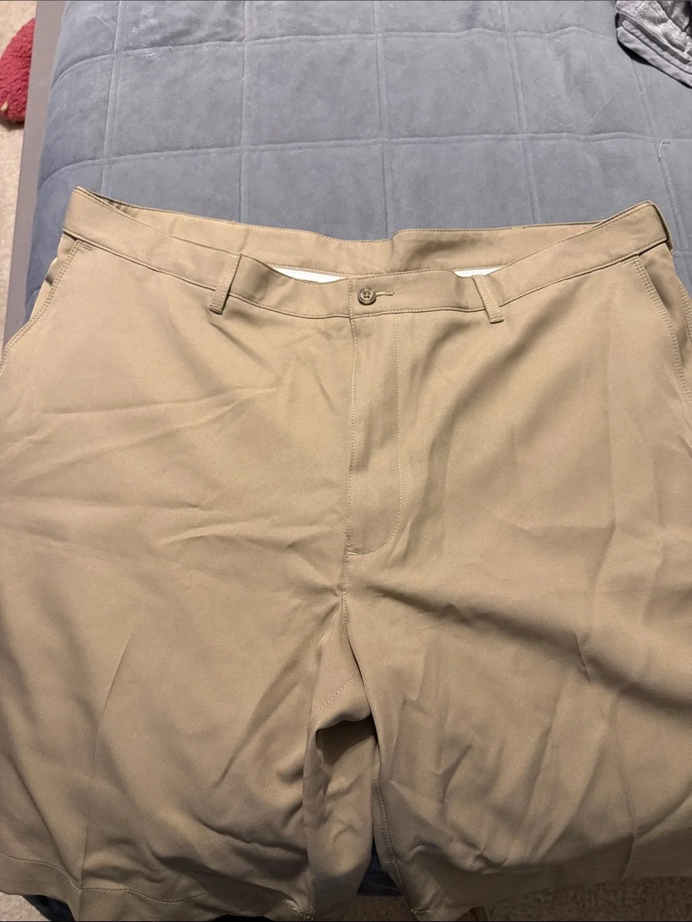 PGA Tour Men's Tan Performance Hybrid Shorts